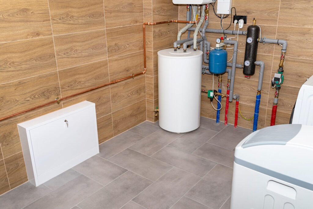 Residential water heater and plumbing system installed in Peachtree City